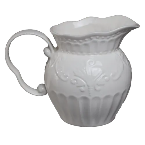 English White Formal Creamer