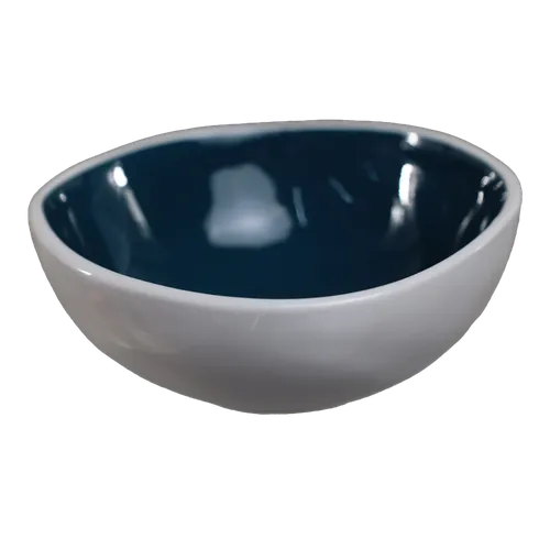 Cetacean Blue With White Shell Small Bowl