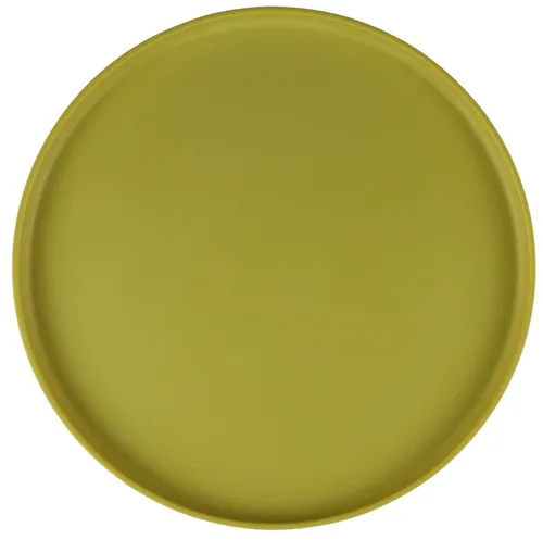 Yellow Melamine Dinner Plate