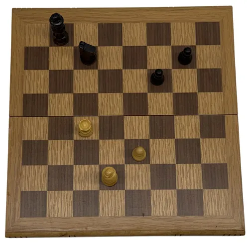 Portable Wood Chess Set