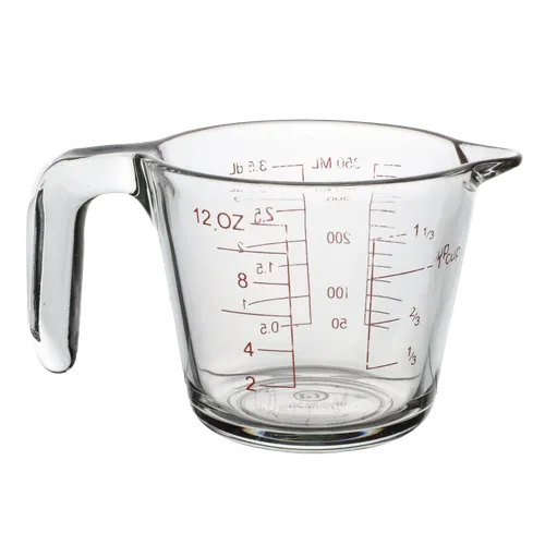 Clear Glass 10 Oz Measuring Cup