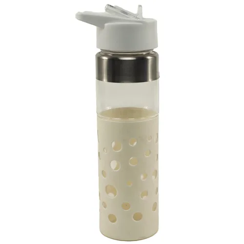 White Plastic Water Bottle