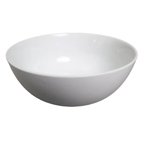 Small White Nesting Ceramic Serving Bowl