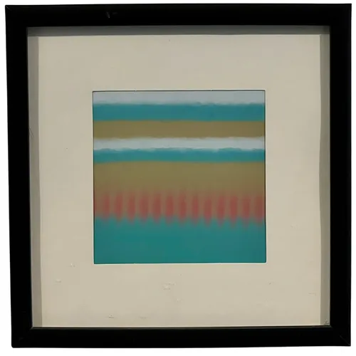 Beach Sand In Black Frame