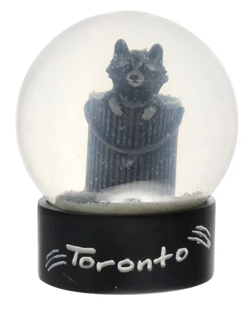 Toronto Racoon Snowglobe