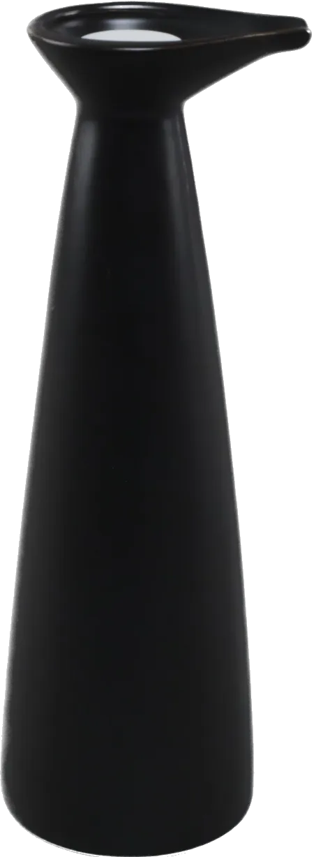 Matte Black Tapered Oil Bottle