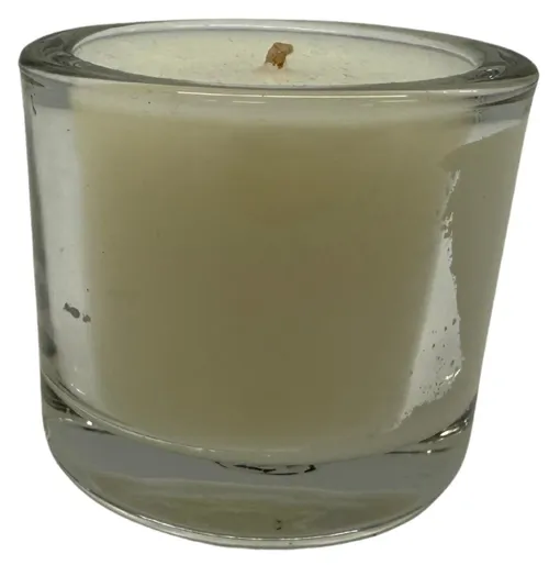Clear Glass Jar Candle