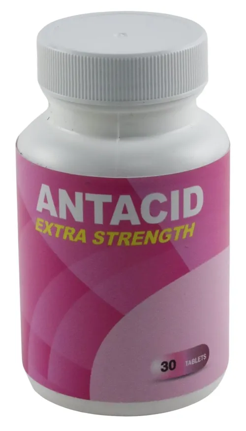 Generic Antacid Extra Strength  Bottle - Small