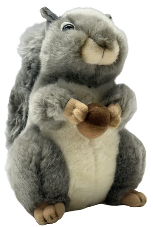 Grey Squirrel Plush Stuffed Animal
