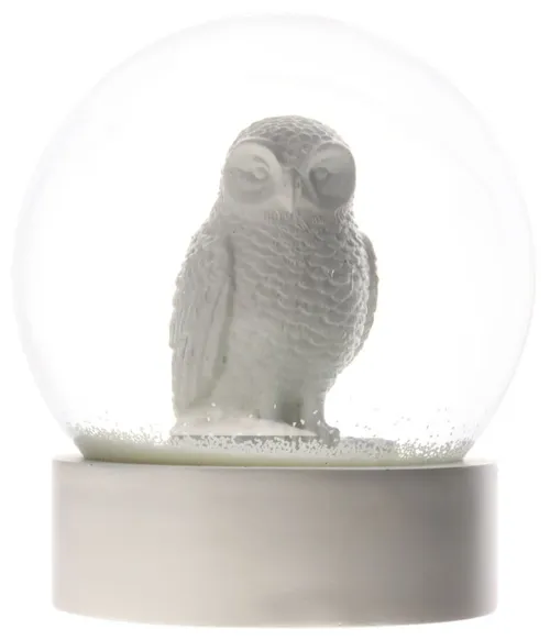 White Owl Snowglobe