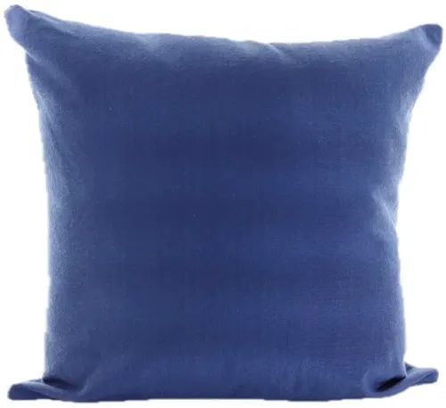 Cobalt Blue Solid Throw Pillow