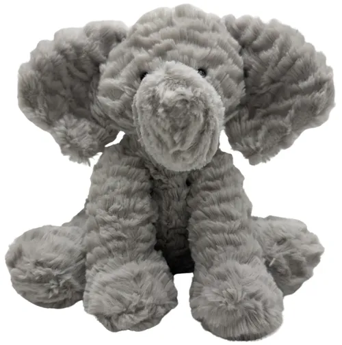 Light Grey Stuffed Elephant Plush