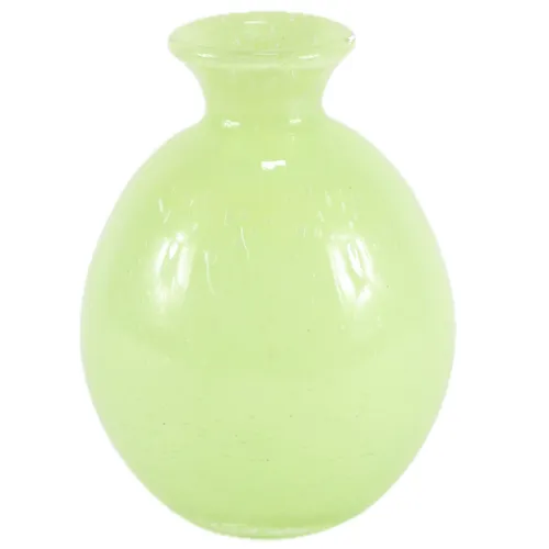 Asparagus Green Glass Vase