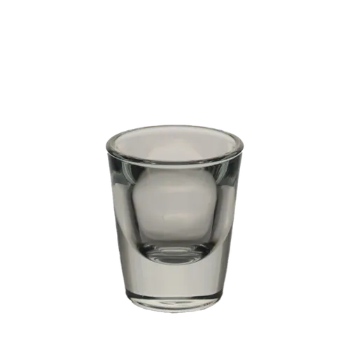 Thick Clear Glass Shot Glass