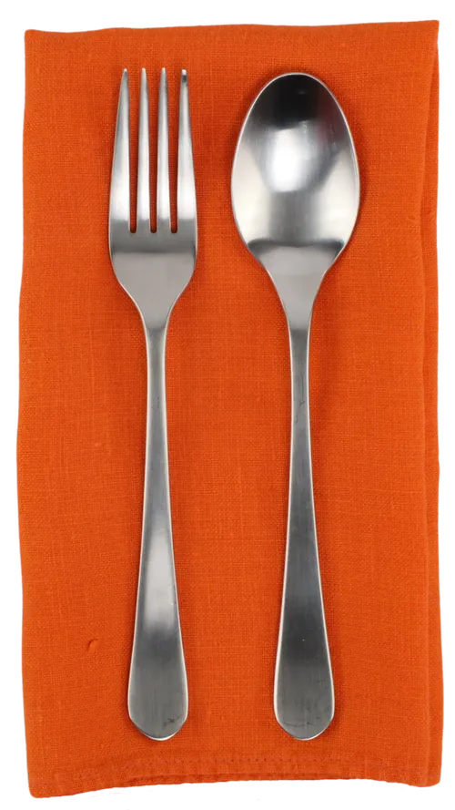 Orange Linen Napkin