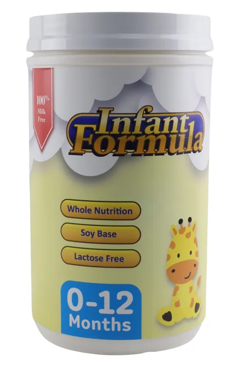 Generic Infant Formula Container With Giraffe