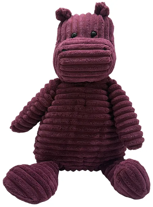 Violet Purple Hippopotamus Plush Stuffed Animal