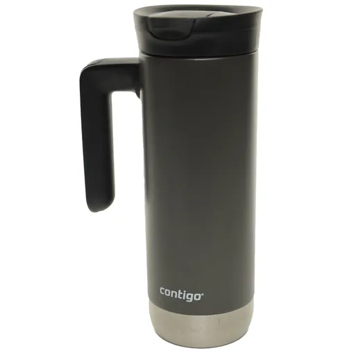 Outer Space Grey Metal Travel Mug