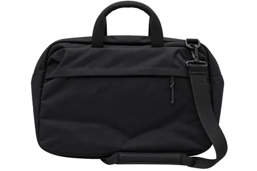 Black Soft-Sided Briefcase/Messenger-style Work Bag