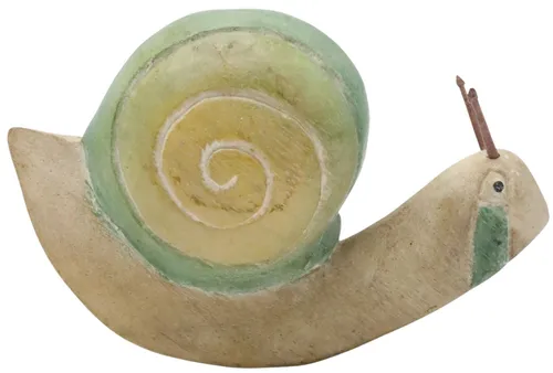 Wood Carved Snail