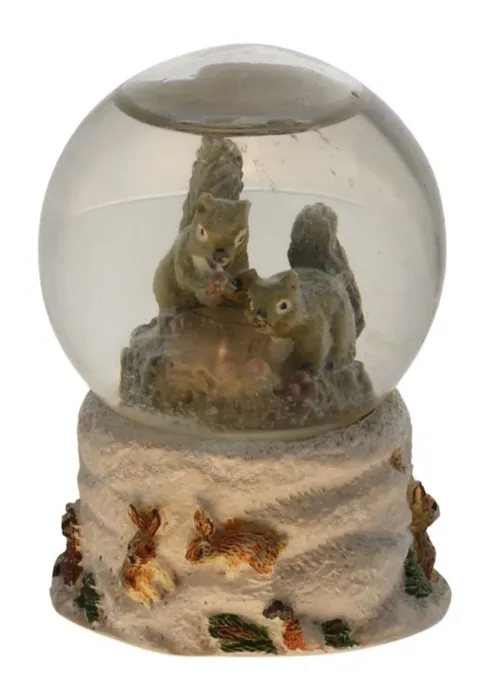 Squirrel Snow Globe