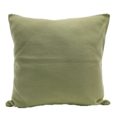 Whipped Key Lime Green Tight Weave Throw Pillow