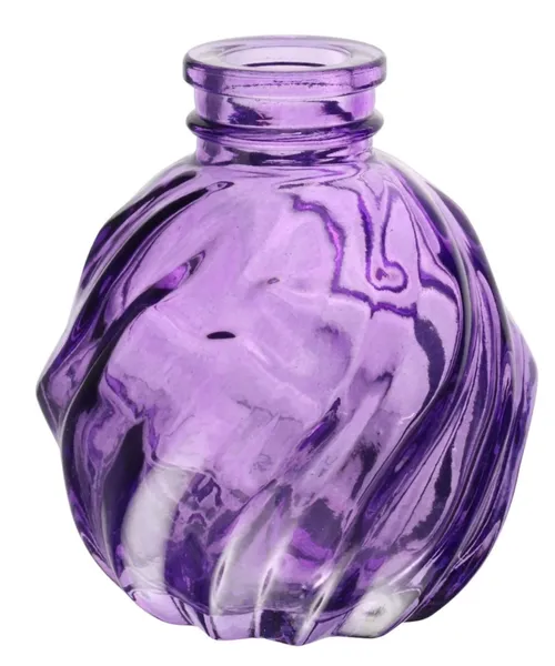 Purple Clear Glass Vase Collection - BB