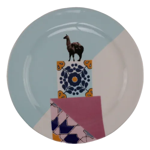 Geometric Lama Side Plate
