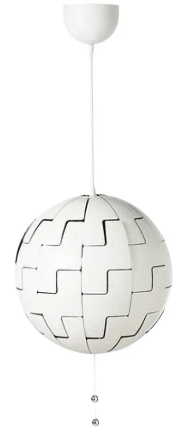 White Space Orb Pendant Light
