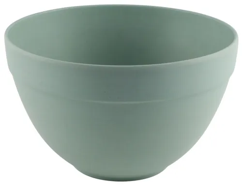 Matte Light Mint Bamboo Serving Bowl