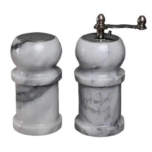 Carera Marble Salt & Pepper Set