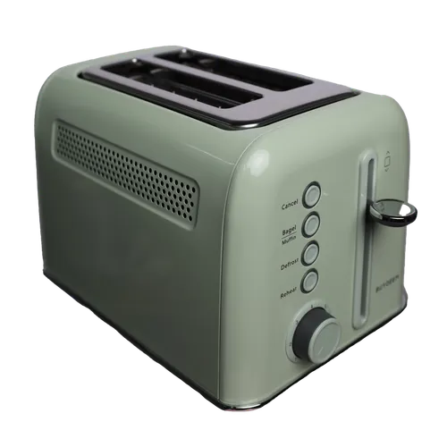 Sage Green 2 Slice Toaster
