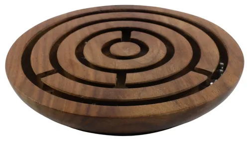 Medium Wood Labyrinth Ball Maze Puzzle