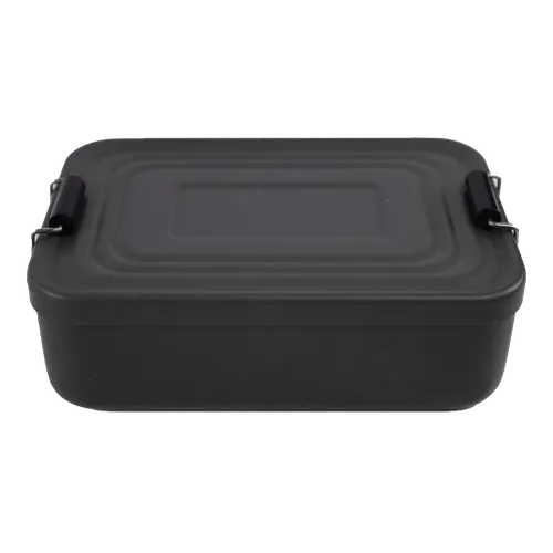 Slate Grey Tin Travel Lunch Container