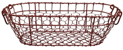 Red Wire Basket