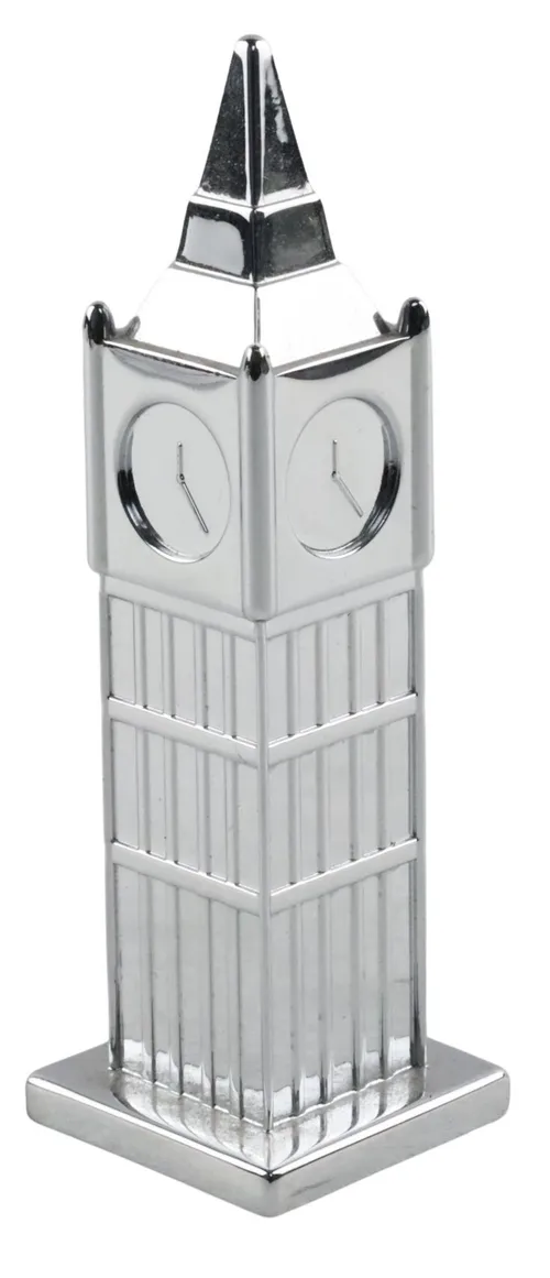 Chrome Clock Tower