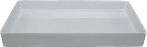 White Ceramic Serving Platter 
