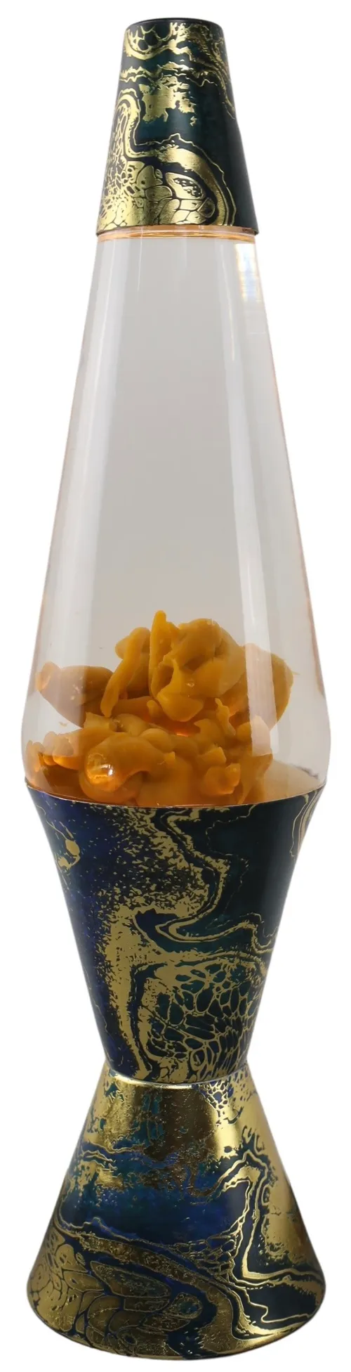 Green & Gold Lava Lamp 
