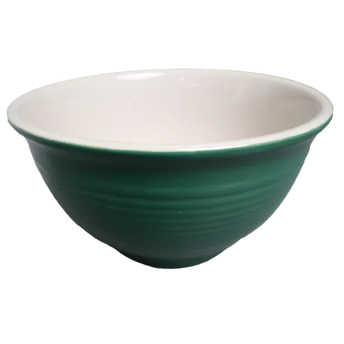 Shamrock Green Ceramic Mixing Bowl 