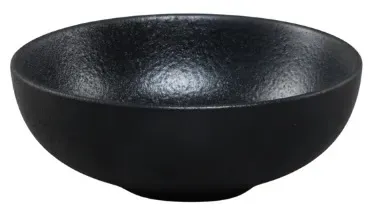 Black Hammered Small Bowl 