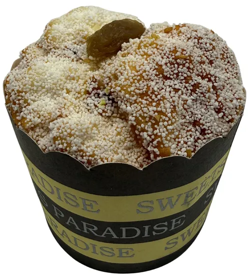 Artificial Muffin With Raisins