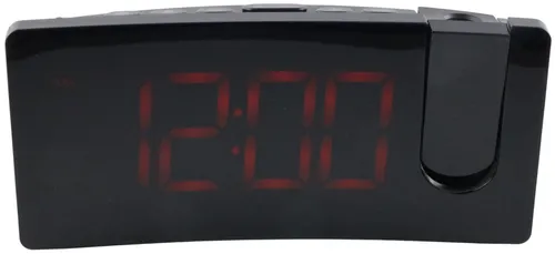Black Digital Projection Alarm Clock