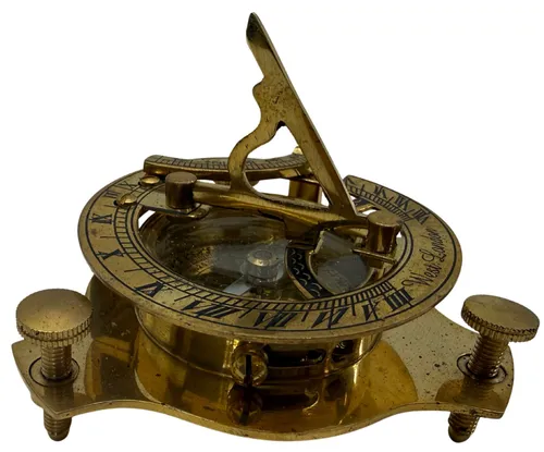Antique Brass Compass