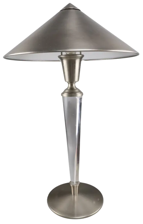 Brushed Steel Table Lamp