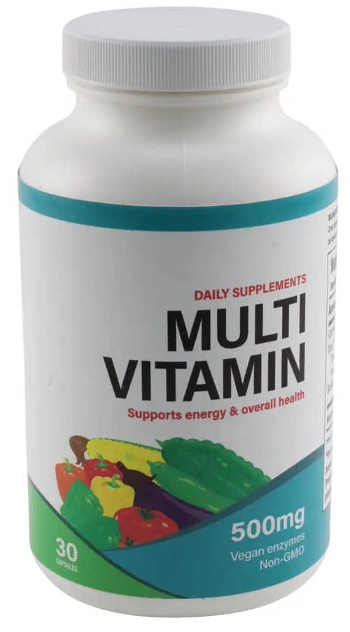 Generic Multi Vitamin Container - Large
