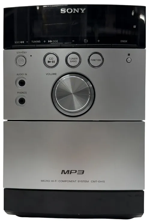 Silver & Black CD Stereo Unit