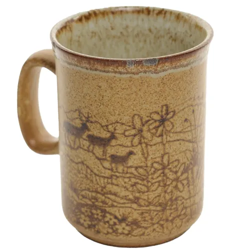 Wildlife Prairie Beige Stoneware Mug
