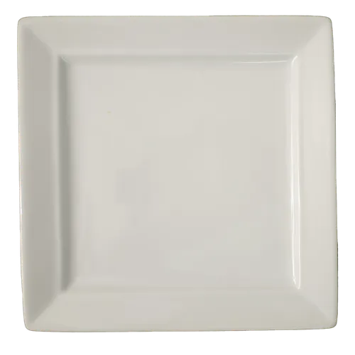 White Ceramic Square Side Plate