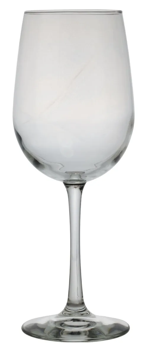 Clear Tall Wine Glass