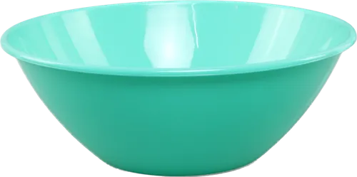 Solid Mint Plastic Serving Bowl